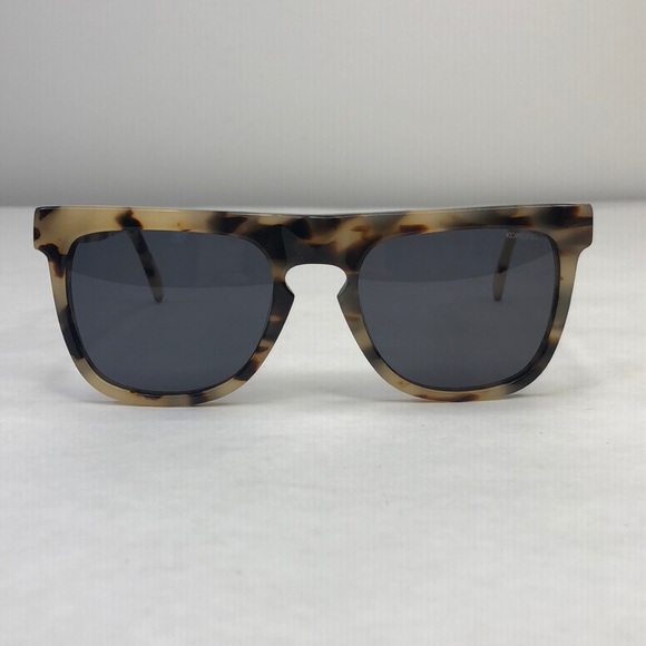 KOMONO Bennet Ivory Demi Sunglasses NEW cream brown tortoise
